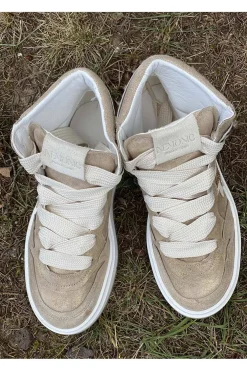 Sneaker Nemonic 2401 bull platino leopardo