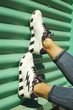 Sneaker Nemonic ibiza 2304 blanco fucsia