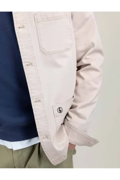 sobrecamisa Hombre El Ganso algodón Garment 1040s250011 Dyed Beige