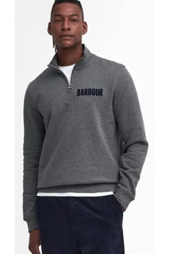 Sudadera Hombre Barbour Cotes Half Zip MOL0640GY53 Mid Grey Marl