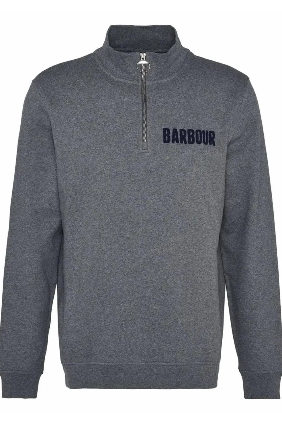 Sudadera Hombre Barbour Cotes Half Zip MOL0640GY53 Mid Grey Marl
