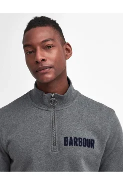 Sudadera Hombre Barbour Cotes Half Zip MOL0640GY53 Mid Grey Marl