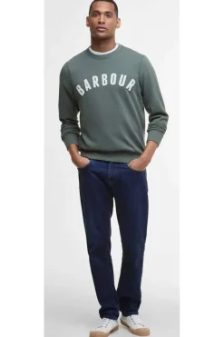 Sudadera Hombre Barbour Prep Logo MOL0101SG14 Thyme