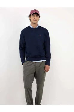 Sudadera Hombre El Ganso Cuello Caja 1100W250026 Marino