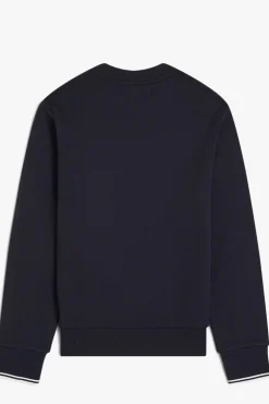 Sudadera hombre Fred Perry m7535 248 azul marino