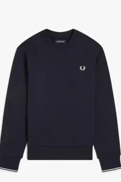 Sudadera hombre Fred Perry m7535 248 azul marino
