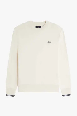 Sudadera hombre Fred Perry m7535 y24 crudo azul tenis
