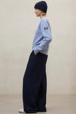 Sudadera Mujer Ecoalf Albor 289 Blue Lilac