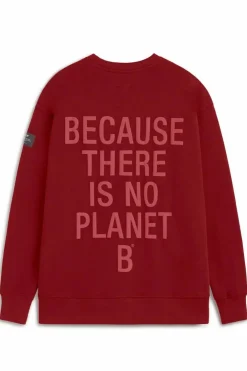 Sudadera Mujer Ecoalf Storm 665 Crimson