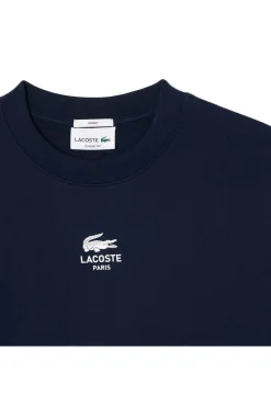 Sudadera Unisex Lacoste SH2736 Azul Marino 166