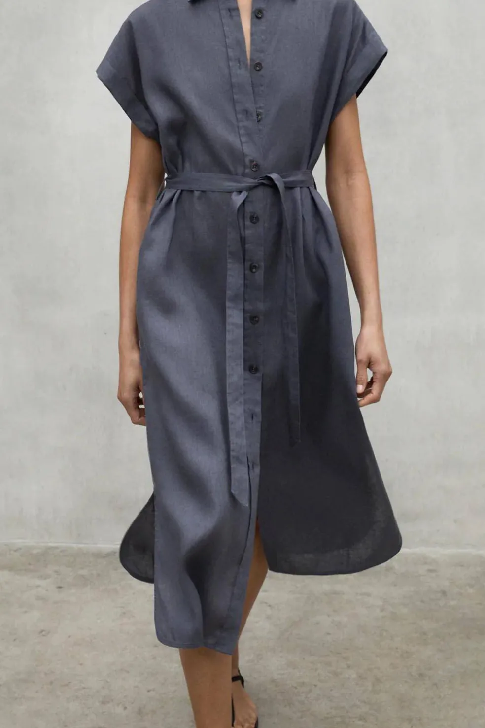 Vestido Mujer Ecoalf Amatista 316 Storm Grey