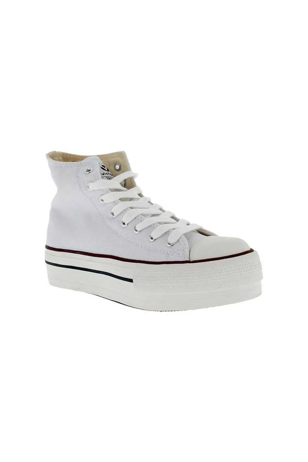 Victoria 061101Tribu doble botín lona Blanca