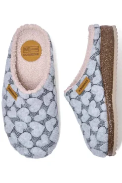 Zapatilla de casa Mujer Nordikas cupido 2243 gris