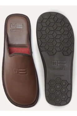 Zapatilla de Casa Nordikas F188 Dublin Marron