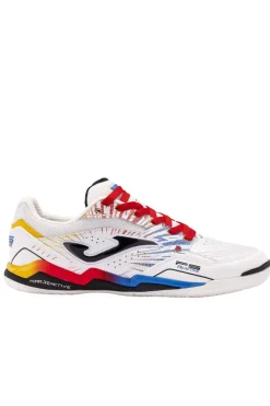 Zapatilla Hombre Joma FS Reactive 2476 Blanco Rojo Indoor