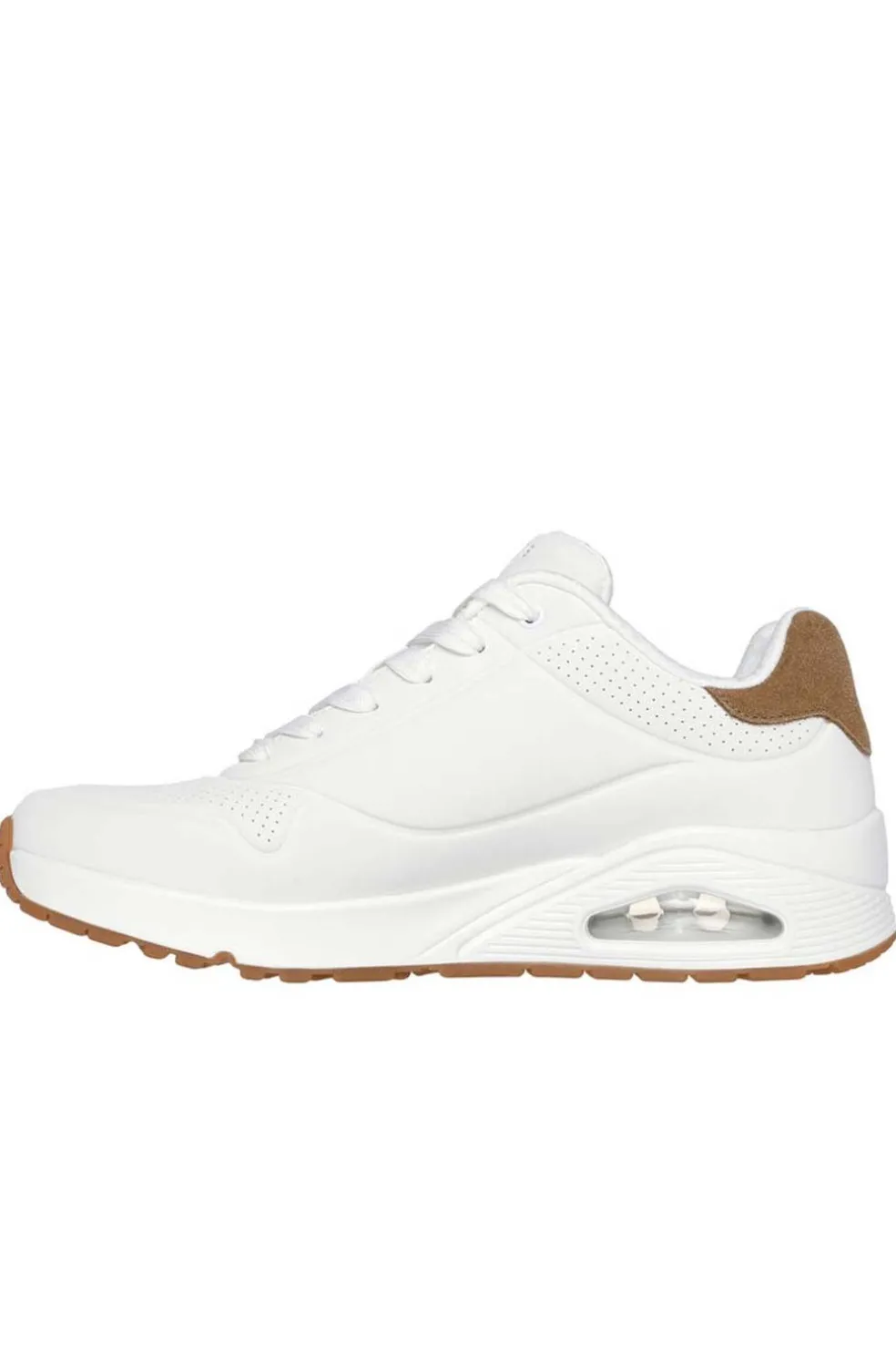 Zapatilla Hombre Skechers Uno Suited On Air 183004 white