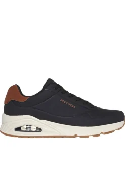Zapatilla Hombre Skechers Uno Suited On Air 183004 black