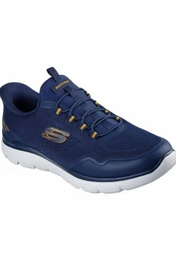 Zapatilla hombre Skechers top rate 233045 navy yellow