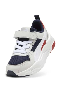 Zapatilla Infantil Puma Trinity Lite 403704 03 Navy White