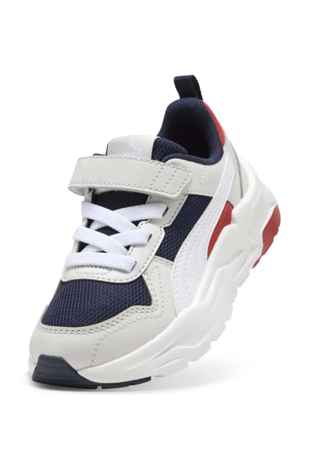 Zapatilla Infantil Puma Trinity Lite 403704 03 Navy White