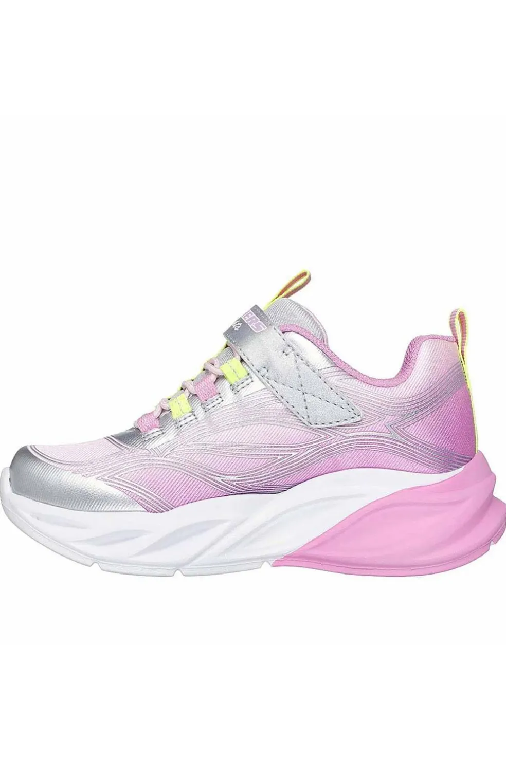Zapatilla Infantil Skechers s-lights: cosmic glow 303712l silver multi