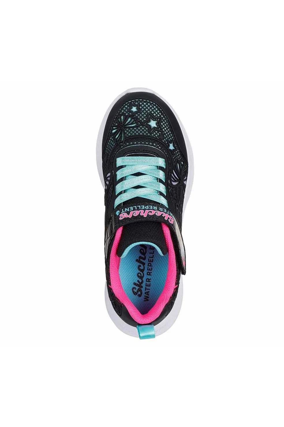 Zapatilla Infantil Skechers jumpsters 2.0 butterfly flush 303380l black multi