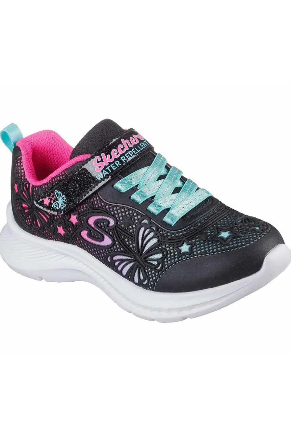 Zapatilla Infantil Skechers jumpsters 2.0 butterfly flush 303380l black multi