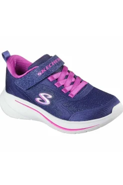 Zapatilla infantil Skechers wave 92 303557l navy