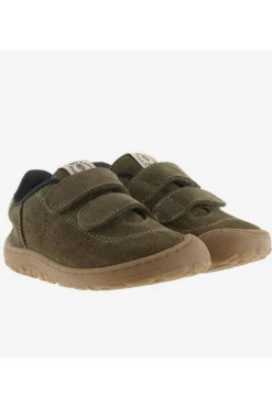 Zapatilla Infantil Victoria Bosco tiras Barefoot serraje 1370118 kaki