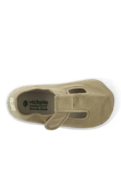 Zapatilla Infantil Victoria bosco barefoot lona 1370108 laurel