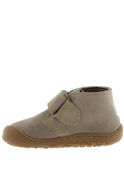 Zapatilla Infantil Victoria Bosco Barefoot Serraje 1370121 Taupe