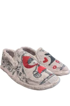 Zapatilla Mujer Cosdam Biorelax 4654 Montblanc Piedra