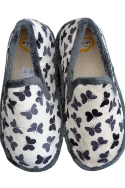 Zapatilla Mujer Cosdam Biorelax 4601 Mariposa Marengo