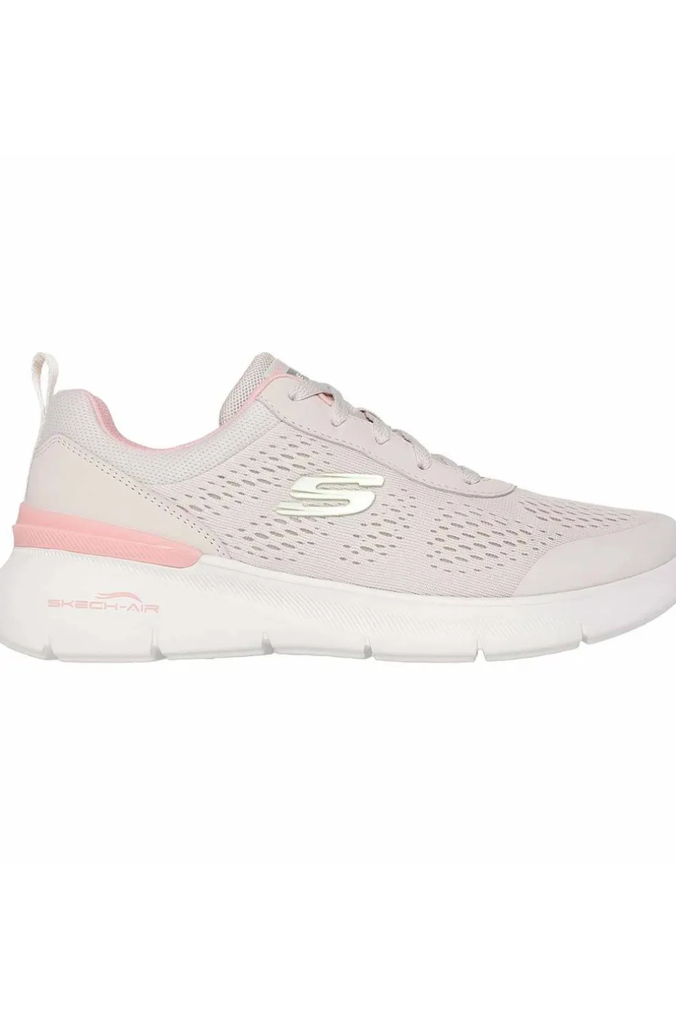 Zapatilla Mujer Skechers Skech Air Dynamight 2.0 New Heights 150370 natural pink