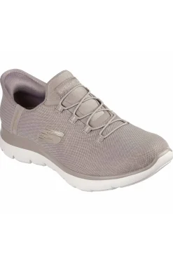 Zapatilla Mujer Skechers Summits Classy Night 150128 TPGD Taupe Gold