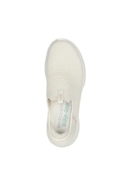 Zapatilla Mujer Skechers Slip ins Ultra Flex 3.0 Cozy Streak 149708 Natural