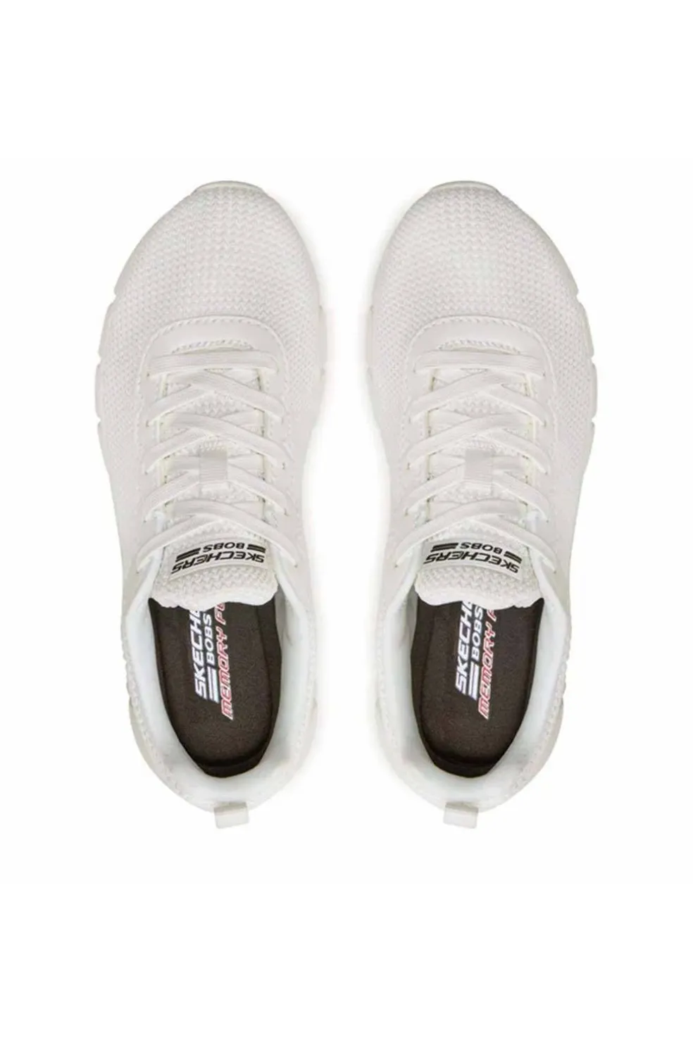 Zapatilla Mujer Skechers BOBS Sport B Flex 117346 Blancas