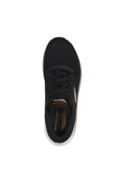 Zapatilla Mujer Skechers Arch Fit 2.0 Glow The Distance 150067 Black Rose