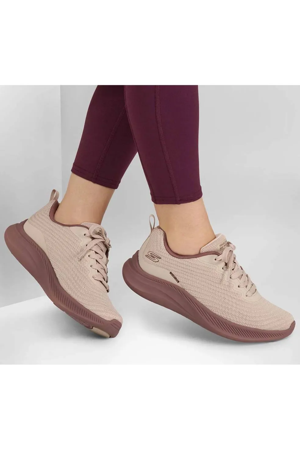 Zapatilla Mujer Skechers Bobs Moda Flex Mellow Dawn 117731 NAT Natural