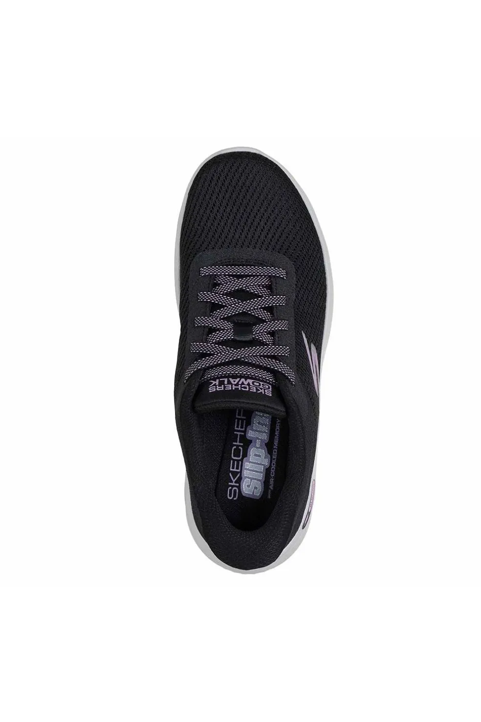 Zapatilla Mujer Skechers slip-ins go walk flex Carla 125516 black
