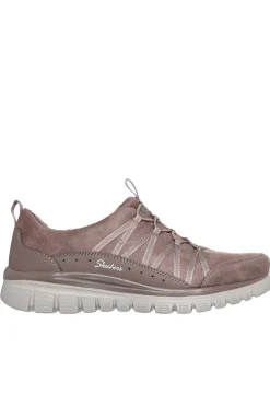 Zapatilla Mujer Skechers Graceful Cozy Hug 100889 DKTP Dark Taupe