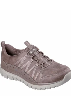Zapatilla Mujer Skechers Graceful Cozy Hug 100889 DKTP Dark Taupe