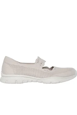 Zapatilla Mujer Skechers seager cute n coy 159078 natural