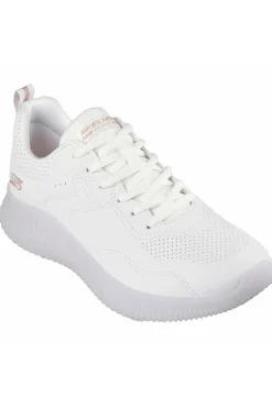 Zapatilla Mujer Skechers Bobs Geo 117422 Off White