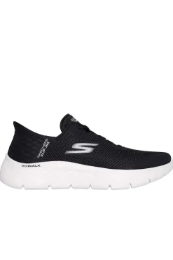 Zapatilla Mujer Skechers Go Walk Flex Grand Entry 124836 BKW Black White