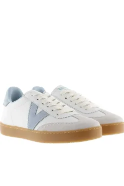 Zapatilla Mujer Victoria berlin ciclista efecto piel y serraje 1126206 celeste