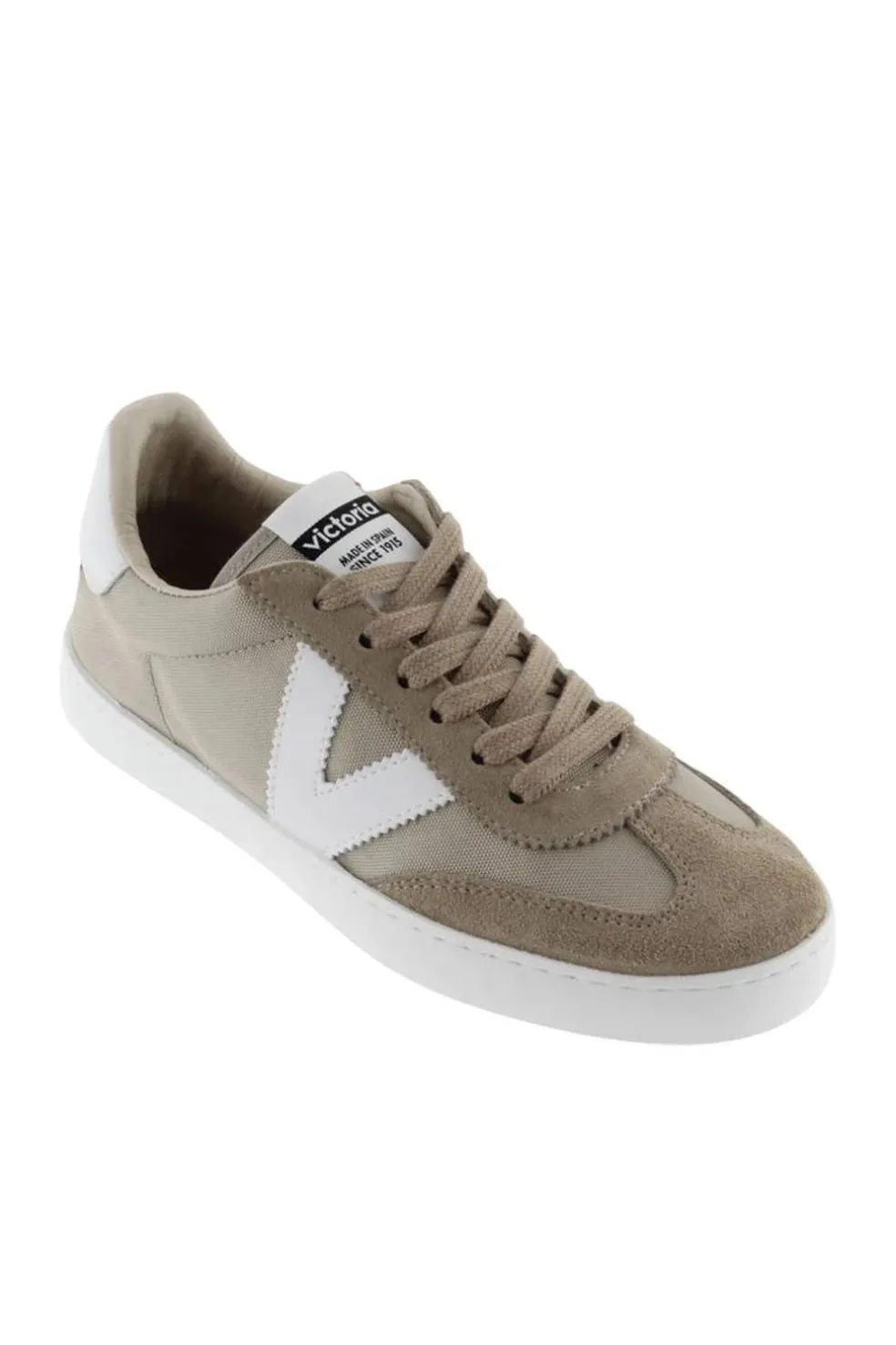 Zapatilla Mujer Victoria Berlín Ciclista Serraje & Nylon 1126193 83 Vison