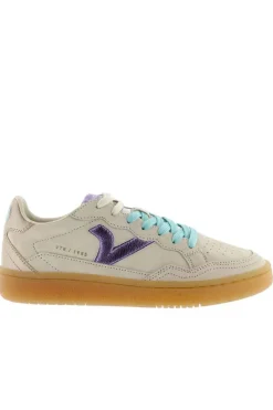 Zapatilla Mujer Victoria smash suede color 8806107 beige