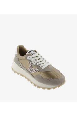 Zapatilla Mujer Victoria viento 1157102 platino