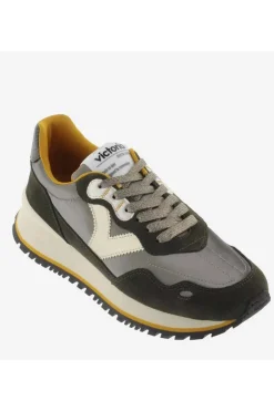 Zapatilla Mujer Victoria 1157115 viento nylon metal & serraje kaki